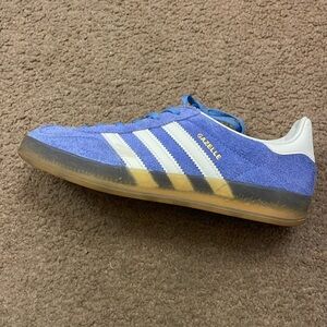 adidas | Shoes | Adidas Gazelle Indoor Blue Fusion Gum Womens 55 | Poshmark